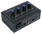 Rockville Studio Recording Kit W interface 5 25  Monitors stands mic headphones
