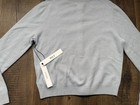 Wilt 100  Cashmere Light Blue Button-up Cardigan Sweater Crew Neck L