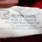 Red Flight Suit   Blue Toronto Skydiving Jumpsuit M Size With Air Canada Carrier