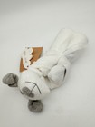 Angel Dear White Puppy Gray Lovey Spotted Patches Security Blanket Baby New