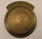Vintage Solid Brass Pocket Change Dish Key Holder Trinket Dish Coin Bowl 5 Inch