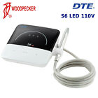 Woodpecker Dte S6 Led Dental Ultrasonic Piezo Scaler Hd-8l Led Handpiece 7 tips