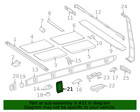 Genuine Mercedes-benz Side Trim 463-880-77-03