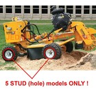 5 70x8 Tire   Rim 5-hole Some Carlton Stump Cutter Grinder Kenda K397 Mud Grip