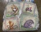 Vintage Disney Baby Classic Pooh Diaper Bag With Bottles   Accessories - Nos