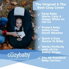 - Infant Car Seat Cover  charcoal 