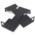 2 Pack 1u Server Rack Depth Extender 100mm Recessed Network Rack Adapter Kit