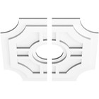 Ekena Millwork Ceiling Medallion 20 x20  Architectural Pvc Contemporary 2pcs