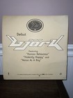 Vintage 1993 Bjork Debut Double Sided Promo Record Flat Poster