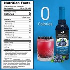 Syruvia Sugar Free Blueberry Syrup 25 4 Fl Oz  For Beverages  Desserts    More