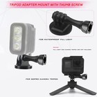Tripod Mount Cnc Aluminum Adapter Compatible With Gopro Action Camera W  Screw