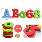 76 Pcs Magnetic Letters Numbers Abc Capital Fridge Magnets Educational Learning