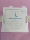 Pottery Barn Kids Organic Cotton Toddler Duvet Cover Pink W  White Hearts 36x50
