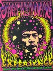Jimi Hendrix Concert Poster - 1968 Ottawa Dirty Donny Signed Gold Foil