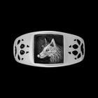 Native American Wolf Ring     Wolf Claw Design     925 Sterling Silver     Navajo   