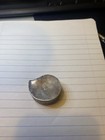 Vintage  800 Sterling Silver Teardrop Pill  Snuff Or Trinket Box