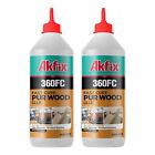 2pack Akfix 360fc Fast Drying Polyurethane Glue Bottle - Marine Adhesive For Boa