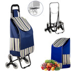 Folding Shopping Cart Tri-wheels Grocery Laundry Trolley Choose Your Color