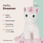 8  Unicorn  Lil  Dreamer The White   Pink Plush Stuffed Animal