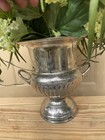 Towle Silverplate Regency Win champagne Bucket Wit Floral Arrangement 9 5   