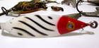 Vintage Lot Of Lures Arbogast Minnow Lure   Hawaiian Wigglers Plus Early Frog