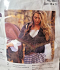 Mary Maxim Highlander Wrap Knitting Kit 98640 Woodlands Yarn Pattern Complete