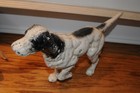 Antique Springer Spaniel English Setter Pointer Dog Doorstop Cast Iron Hubley   