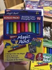 Kids Magic Pens Deluxe Kit Stencils Durable Reusable Change Colors Pen 2014