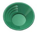   1 50  Mesh Large Gold Classifier Screen   14  Green Gold Pan 