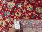 Antique Oriental Rug Red 6x10 Vintage Oriental Handwoven Wool Blue Navy 6x9 7x10