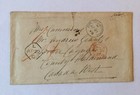 Rare 1859 Cayuga Upper Canada Double Rate British Packet Early Postal Cover