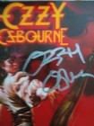 Ozzy Osbourne Hand Signed 8x10 Autograph Photograph With Coa   Sticker 