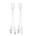 10 Pair Ip Camera Poe Rj45 Cable Power Over Ethernet Adapter Injector   Splitter