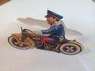 Marx Police Officer Motorcycle Wind Up Toy Promotional Insert 1930 s Woodstock X