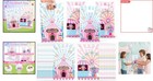 Pink Carnival Party Favor Bags  50 Pcs  - Kids  Circus Themed Goody Bags For    