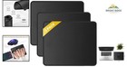 Lightweight Gaming Mouse Pads  Ergonomic Design With Non-slip Bottom  3 Pack