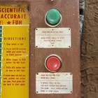 Vintage 5 Cent Test Your Reaction Meter Trade Stimulator
