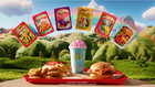 Mcdonald   s Collectible Mcdonaldland Adult Happy Meal Complete Set Of 6 Sealed
