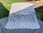 Vintage Pinwheel Pattern Patchwork Quilt Cottagecore Shabby Chic Farmhouse