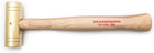 Gearwrench Brass Hammer With Hickory Handle  2 Lb  - 81-112g  Gold