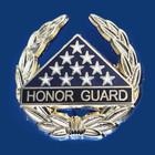 Honor Guard Pin  1  Size  10k Gold Plated  Item  121