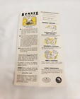 1946 Bondex Hot Iron Appliques Vintage Disney Characters Bambi Thumper Dumbo