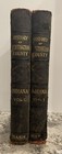 Antique 1914 History Huntington County Indiana Genealogy Roanoke Mount Etna