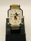 Rare-vintage 1970   s Bradley disney Mickey Mouse Acryl Automatic Watch near Mint