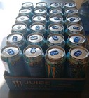 Monster Energy   Juice Aussie Style Lemonade 16 Fl Oz Cans Case  24 Pack  Bdrm