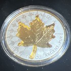 2024   super Incuse Sml  20 Proof-999 Silver 24 K Gold Infused Maple     low Mint     