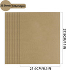 Brown Kraft Cardstock - 8 5   X 11   85lb Cover Card Stock Heavyweight Paper Per