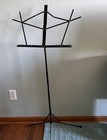 On Stage Folding Metal Music Stand W Carry Bag Adjustable Height Tripod Base New