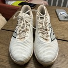 New Balance Fuel Cell 4040 Baseball Cleats Mens White Silver Raincloud - Size 9d