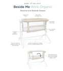 Baby Delight Beside Me Wink Organic Bassinet   Bedside Sleeper